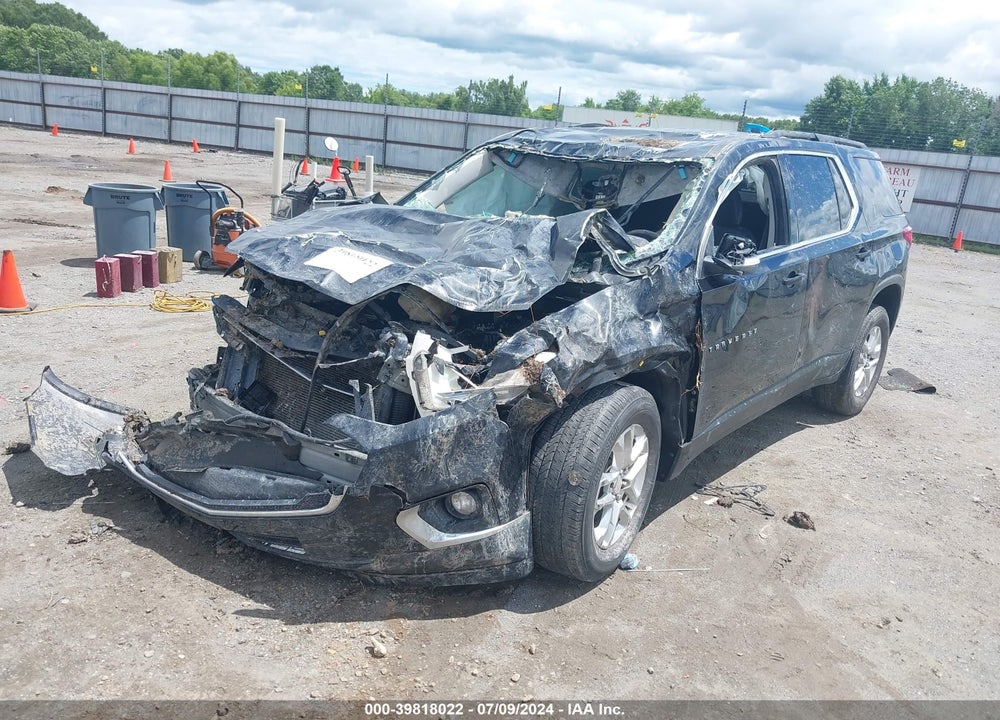 2021 CHEVROLET TRAVERSE FWD LT CLOTH VIN: 1GNERGKW1MJ129779
