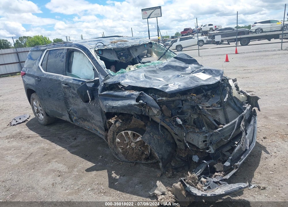 2021 CHEVROLET TRAVERSE FWD LT CLOTH VIN: 1GNERGKW1MJ129779