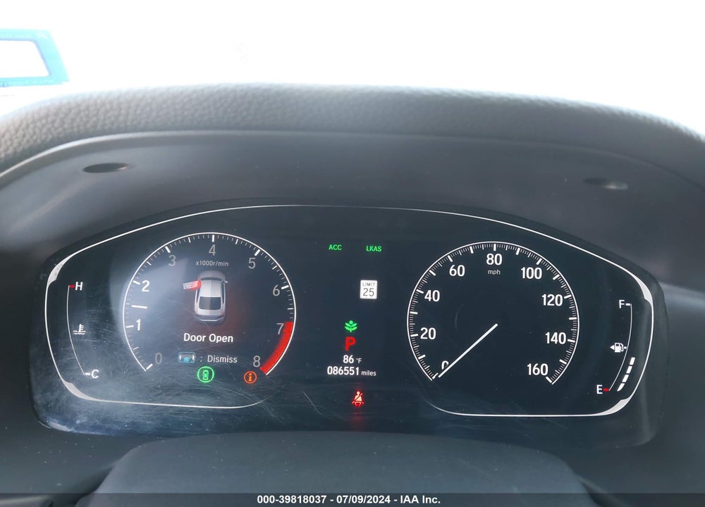 2019 HONDA ACCORD TOURING 2.0T VIN: 1HGCV2F96KA024219