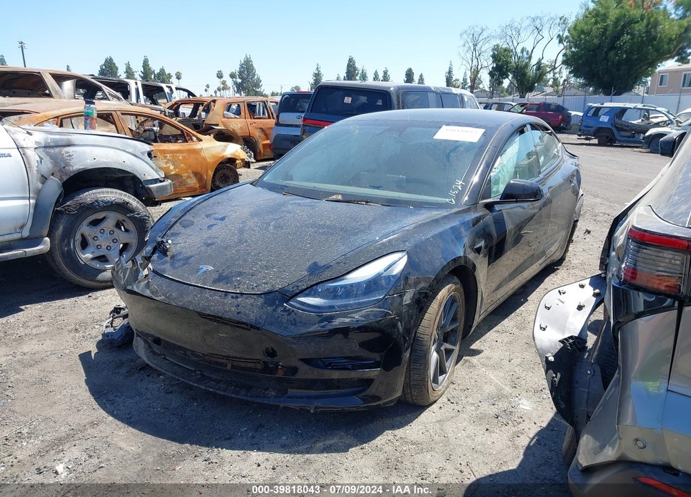 2023 TESLA MODEL 3 LONG RANGE DUAL MOTOR ALL-WHEEL DRIVE VIN: 5YJ3E1EBXPF705494