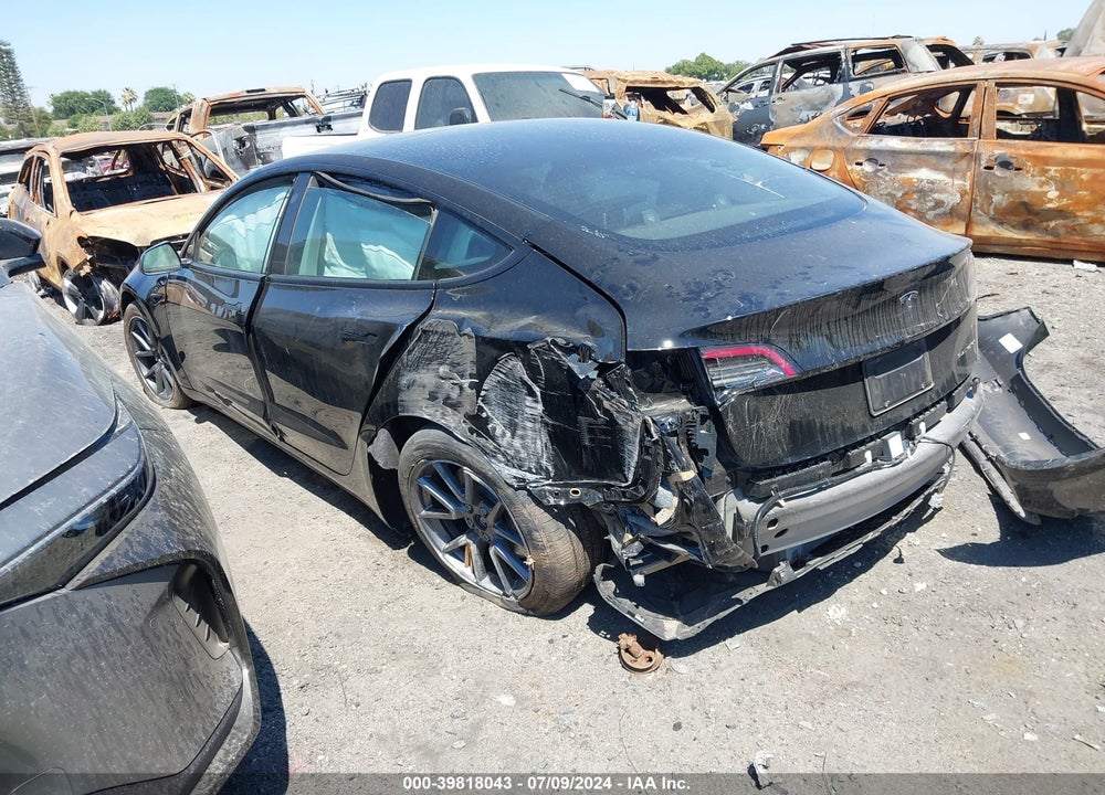 2023 TESLA MODEL 3 LONG RANGE DUAL MOTOR ALL-WHEEL DRIVE VIN: 5YJ3E1EBXPF705494