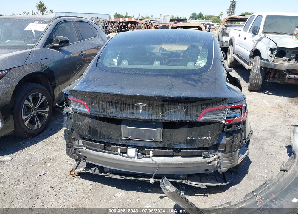 2023 TESLA MODEL 3 LONG RANGE DUAL MOTOR ALL-WHEEL DRIVE VIN: 5YJ3E1EBXPF705494