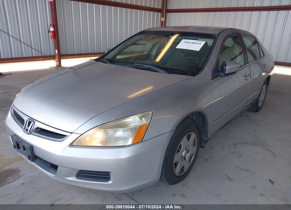 2007 HONDA ACCORD 2.4 LX VIN: 1HGCM56477A038078