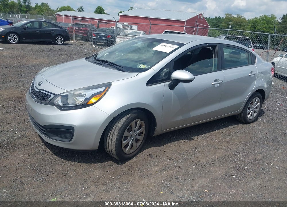 2013 KIA RIO EX VIN: KNADN4A3XD6167727