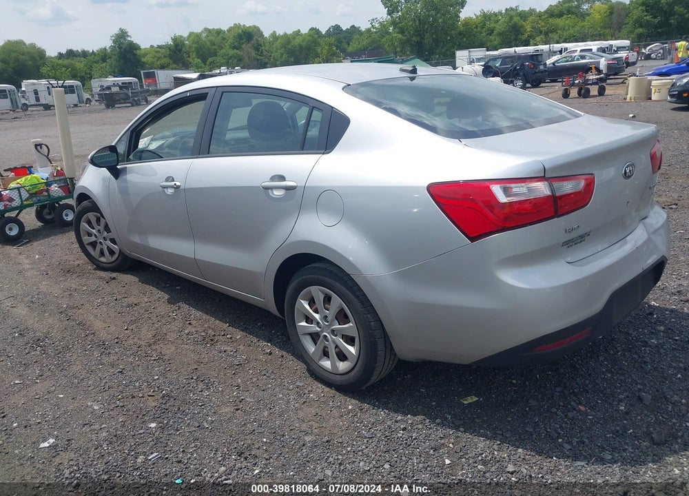 2013 KIA RIO EX VIN: KNADN4A3XD6167727