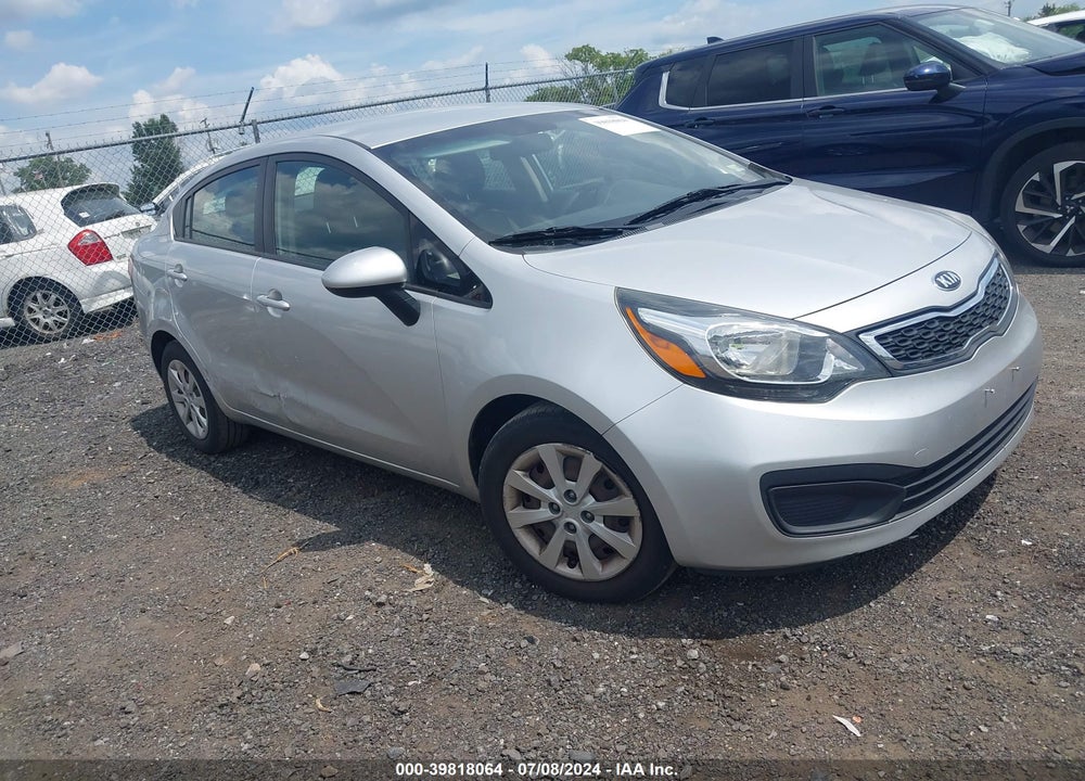 2013 KIA RIO EX VIN: KNADN4A3XD6167727