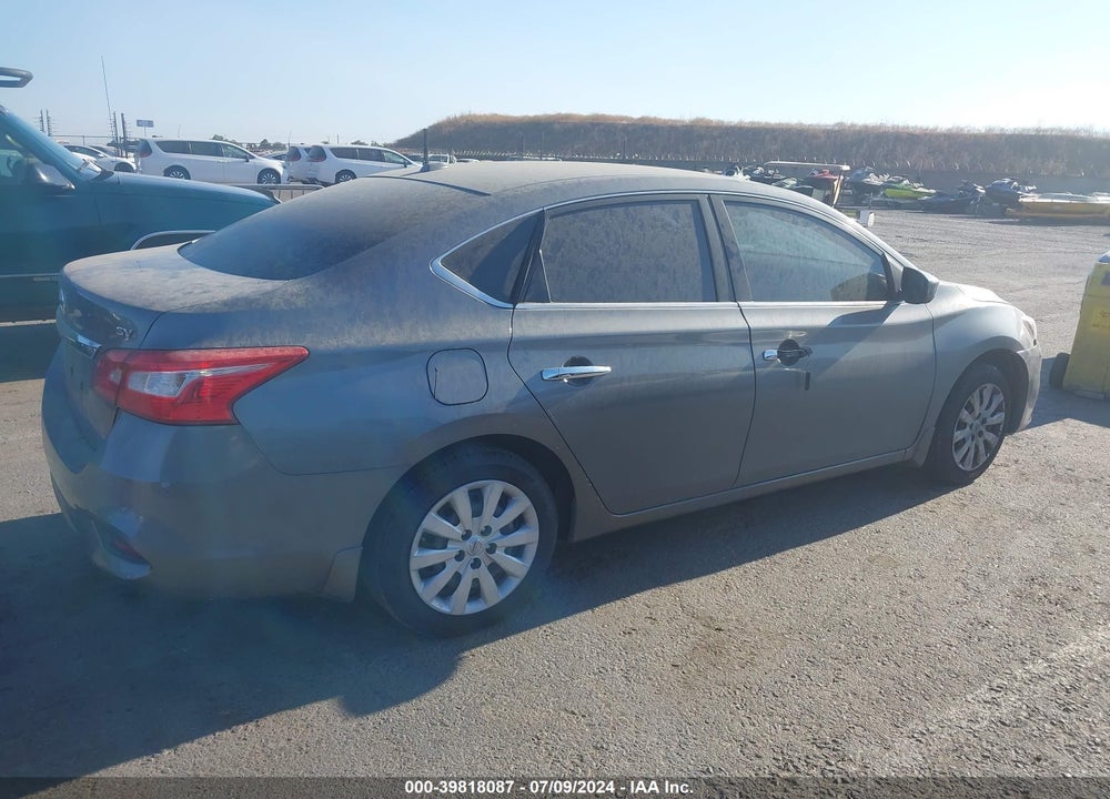 2016 NISSAN SENTRA SV VIN: 3N1AB7AP8GY223568