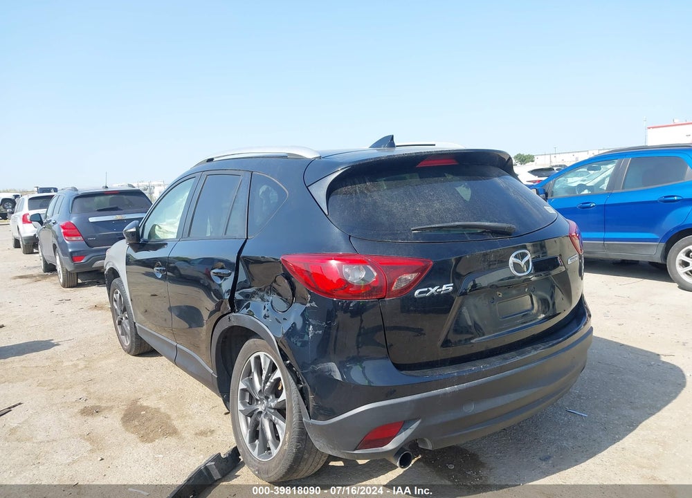 2016 MAZDA CX-5 GRAND TOURING VIN: JM3KE2DY5G0605459