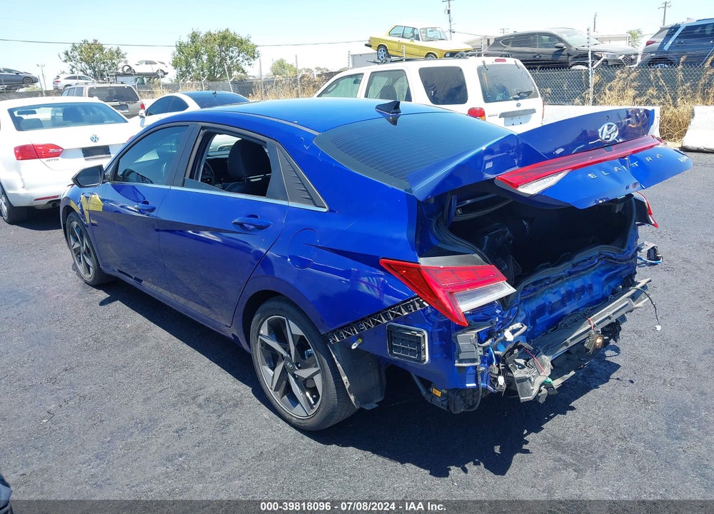 2023 HYUNDAI ELANTRA HYBRID LIMITED VIN: KMHLN4AJXPU047029
