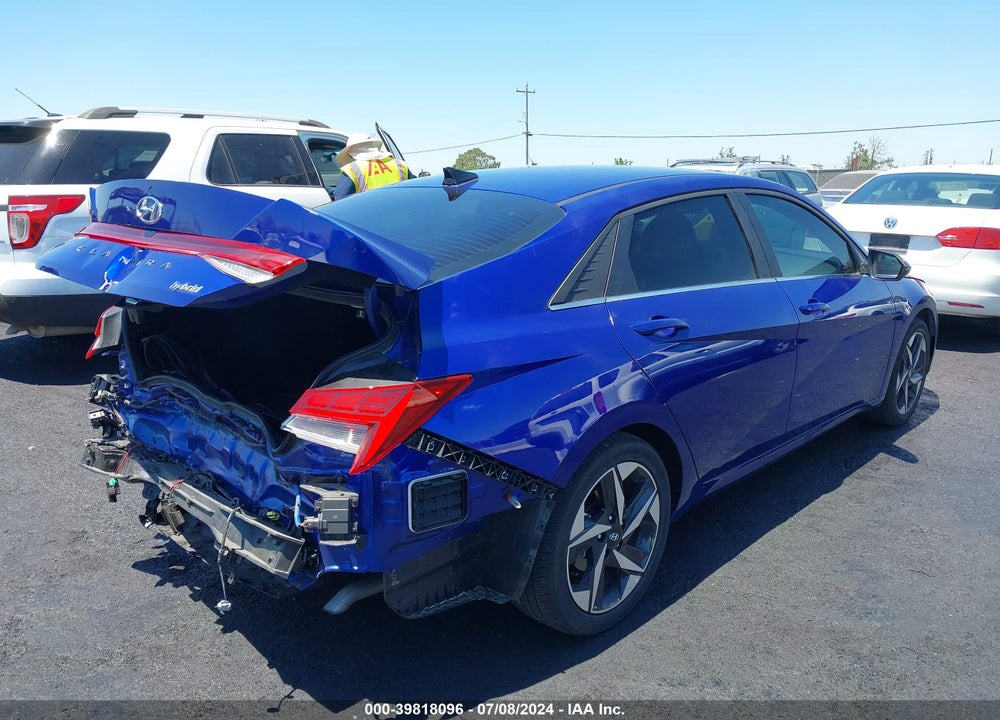 2023 HYUNDAI ELANTRA HYBRID LIMITED VIN: KMHLN4AJXPU047029