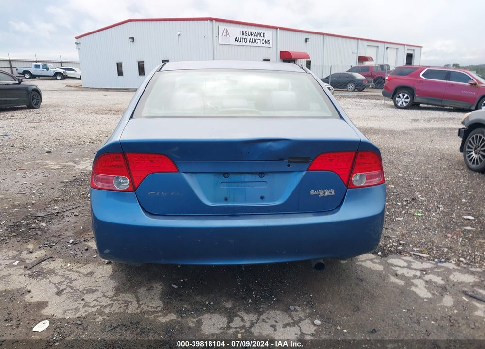 2007 HONDA CIVIC LX VIN: 1HGFA16567L127975