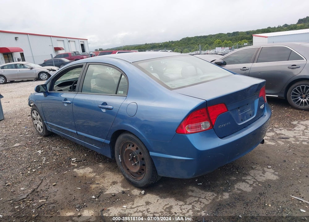 2007 HONDA CIVIC LX VIN: 1HGFA16567L127975