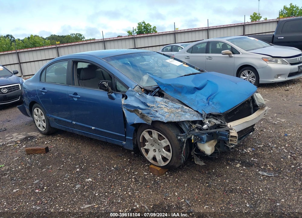 2007 HONDA CIVIC LX VIN: 1HGFA16567L127975
