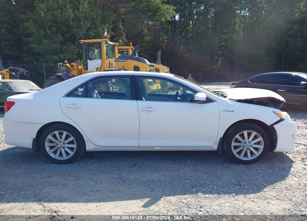 2012 TOYOTA CAMRY HYBRID XLE VIN: 4T1BD1FK9CU007162