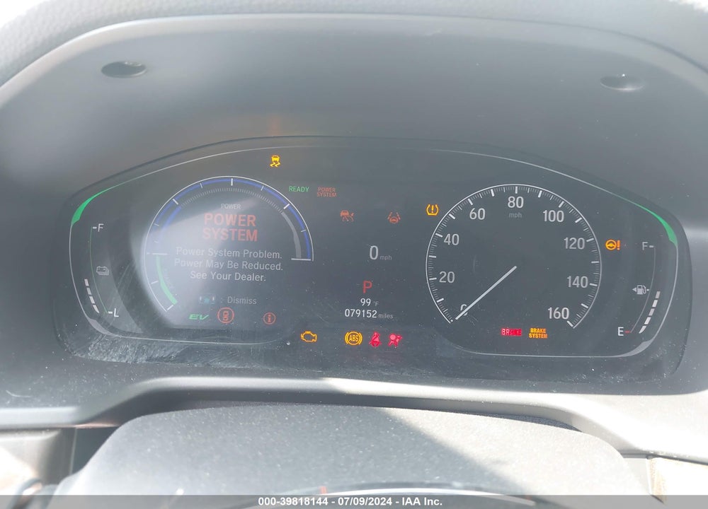 2021 HONDA ACCORD HYBRID TOURING VIN: 1HGCV3F98MA013585