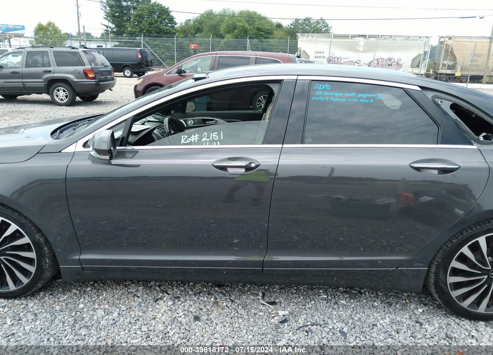 2017 LINCOLN MKZ BLACK LABEL VIN: 3LN6L5G93HR610565