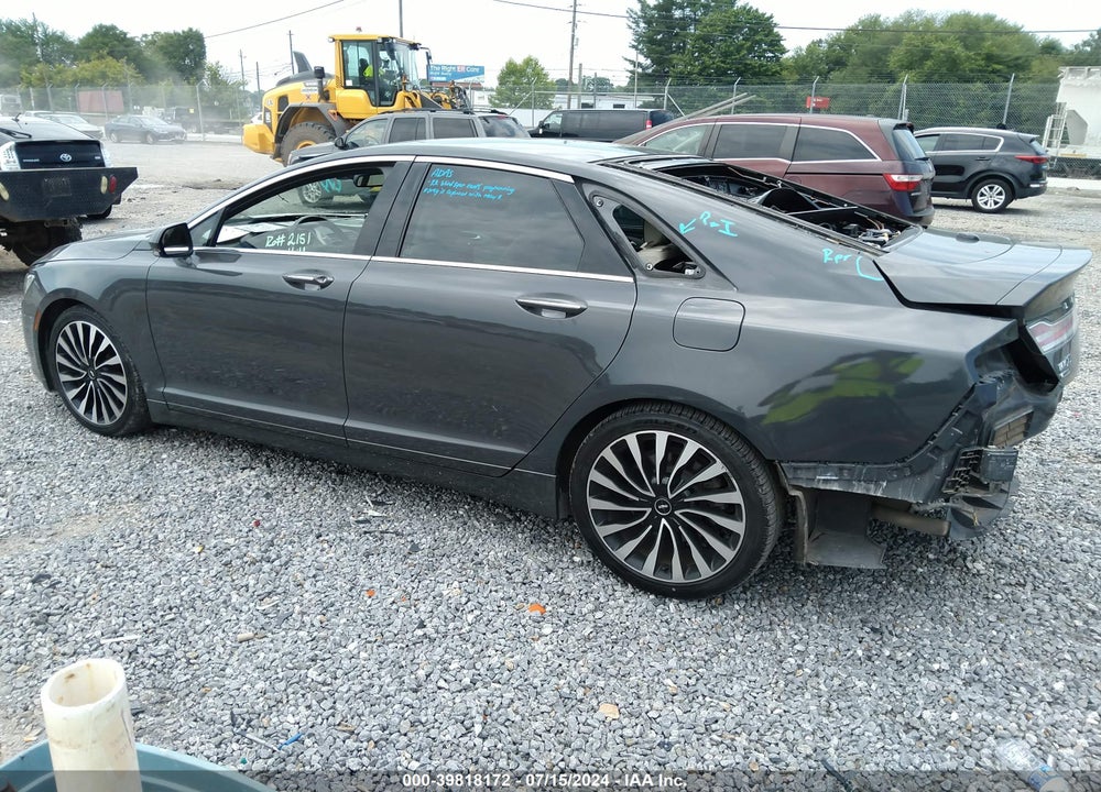 2017 LINCOLN MKZ BLACK LABEL VIN: 3LN6L5G93HR610565