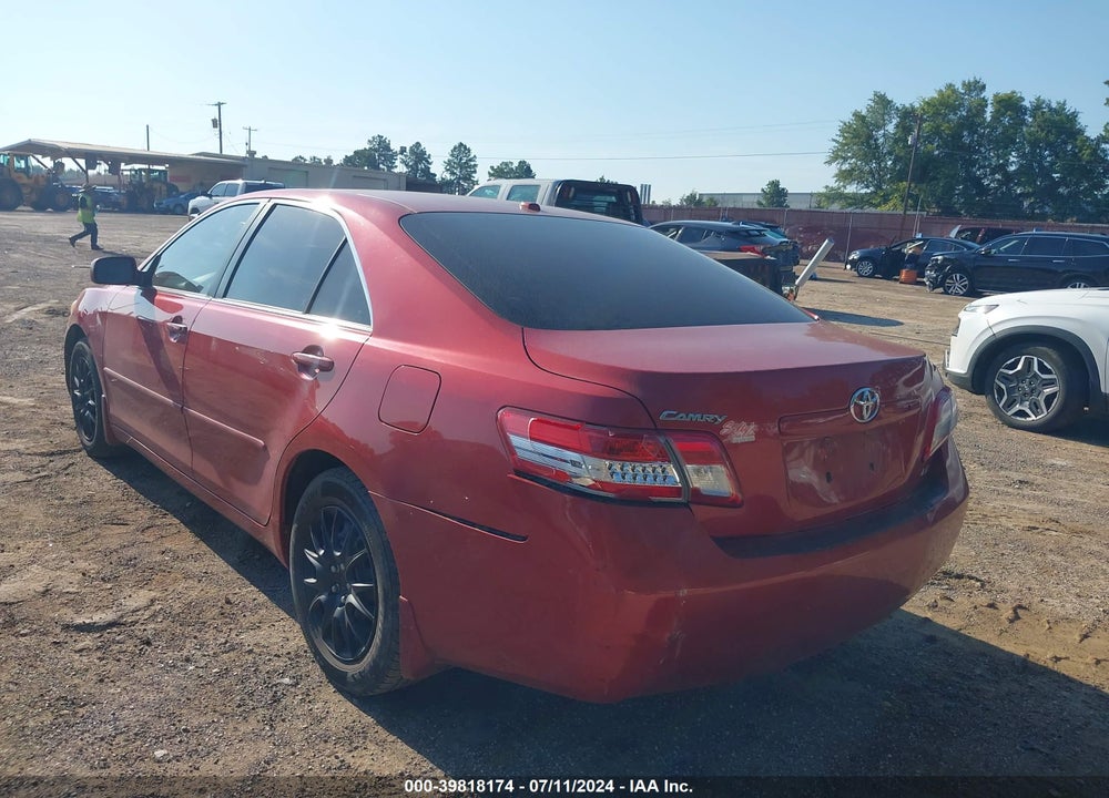 2010 TOYOTA CAMRY LE VIN: 4T4BF3EK6AR049122