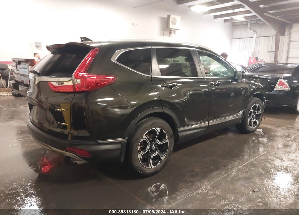 2019 HONDA CR-V TOURING VIN: 7FARW2H91KE007634