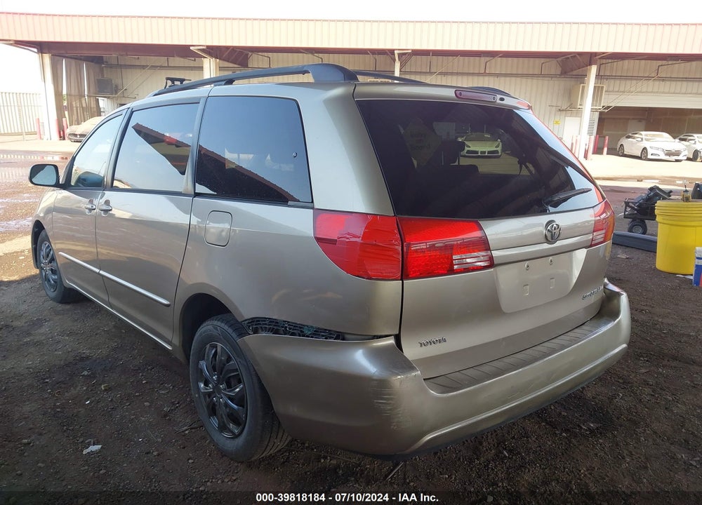 2004 TOYOTA SIENNA LE VIN: 5TDZA23C84S117138