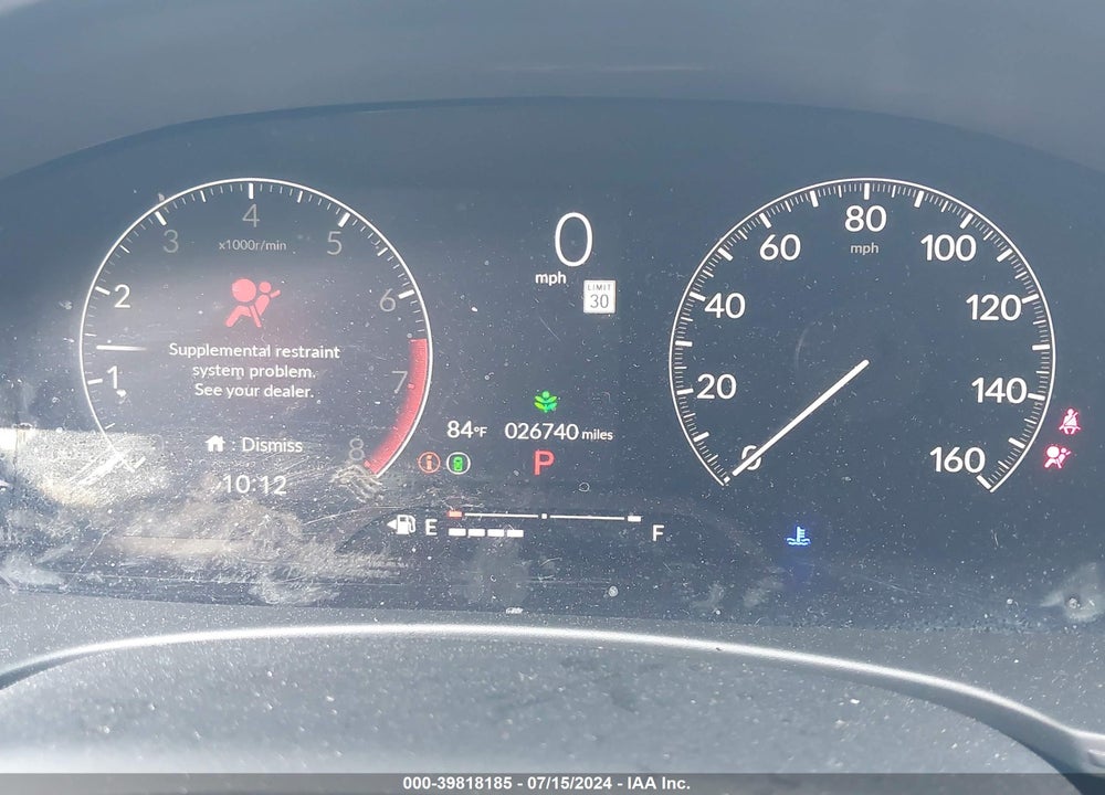 2023 HONDA CIVIC EX /EX W/O BSI VIN: 2HGFE1F72PH317467