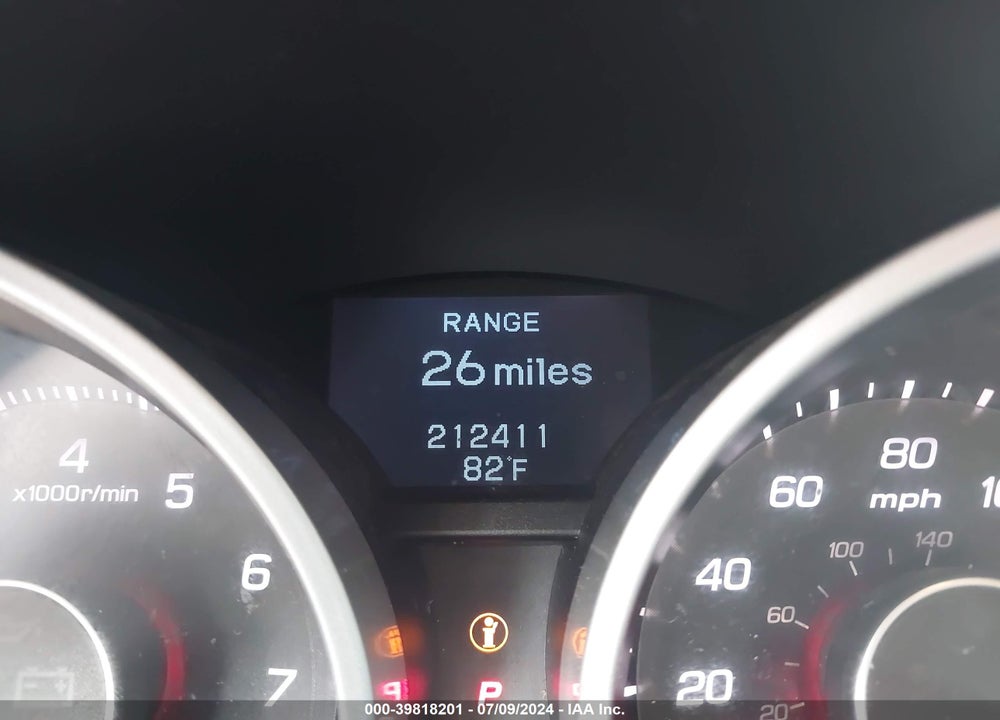2009 ACURA TL 3.5 VIN: 19UUA86509A014232