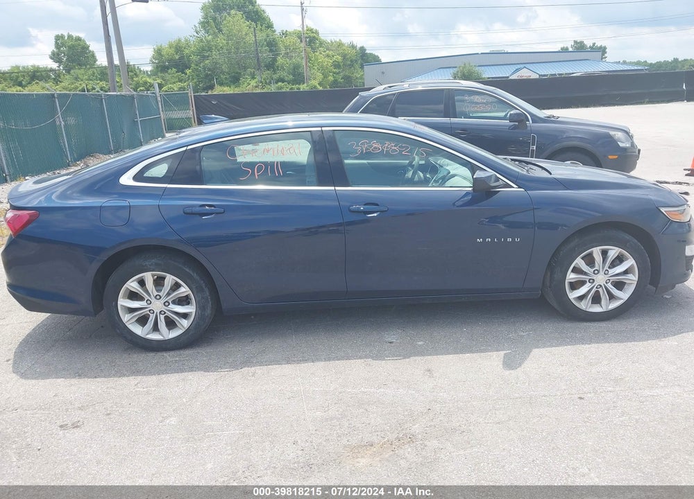 2019 CHEVROLET MALIBU LT VIN: 1G1ZD5STXKF166518