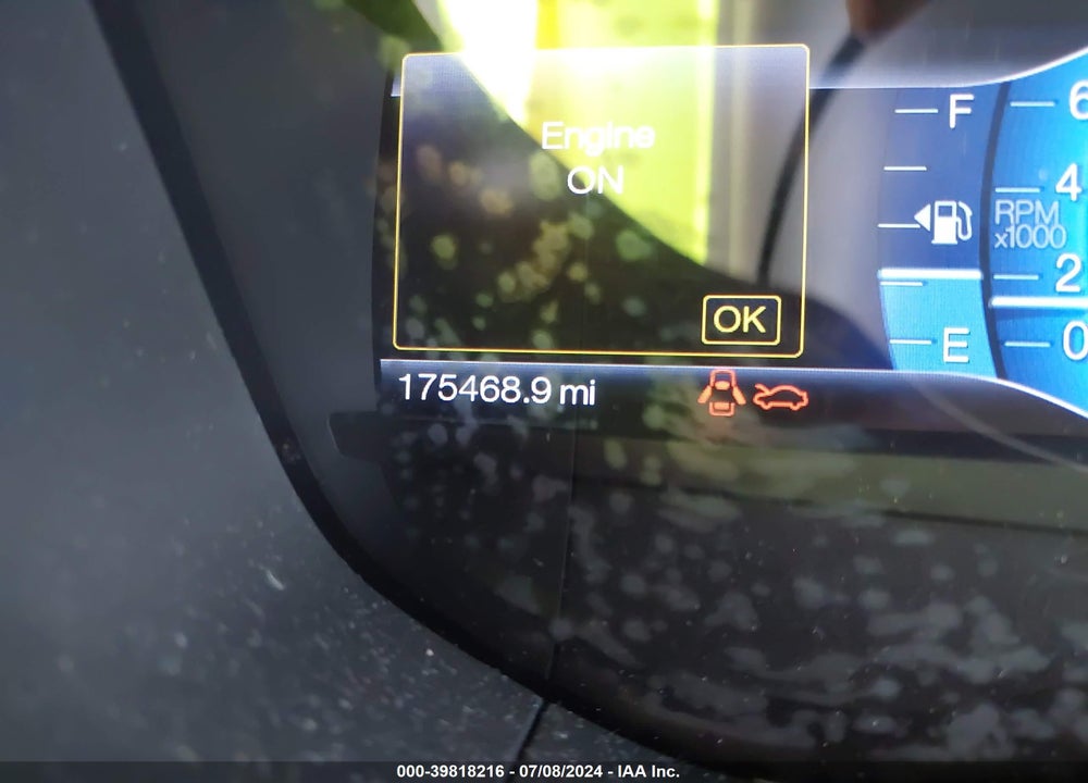 2013 FORD FUSION TITANIUM VIN: 3FA6P0K9XDR240024