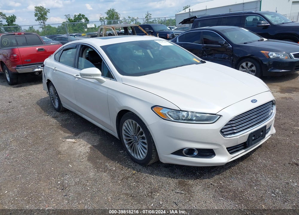 2013 FORD FUSION TITANIUM VIN: 3FA6P0K9XDR240024