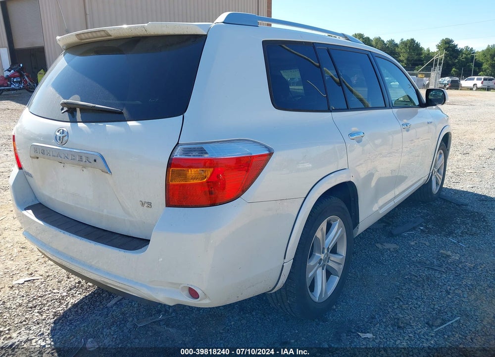 2009 TOYOTA HIGHLANDER LIMITED VIN: JTEDS42A492087438