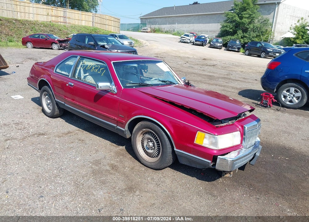 1991 LINCOLN MARK VII LSC VIN: 1LNCM93E6MY675755