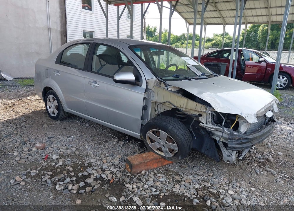2008 CHEVROLET AVEO LS VIN: KL1TD56618B113585