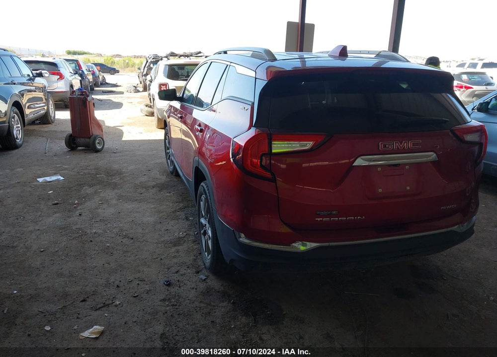 2022 GMC TERRAIN AWD SLT VIN: 3GKALVEV4NL160202