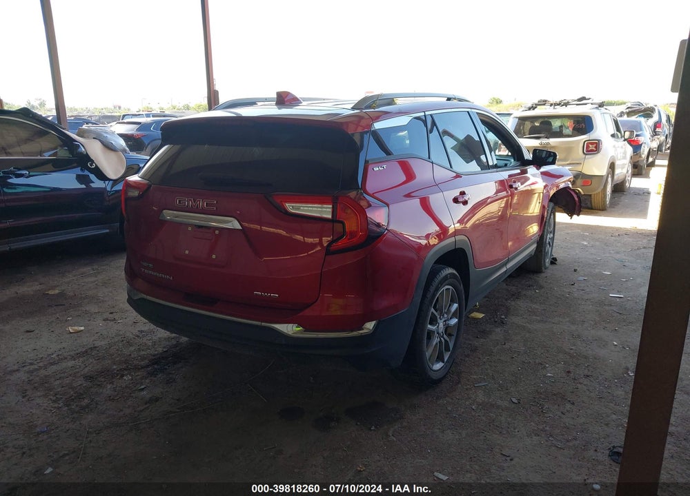 2022 GMC TERRAIN AWD SLT VIN: 3GKALVEV4NL160202