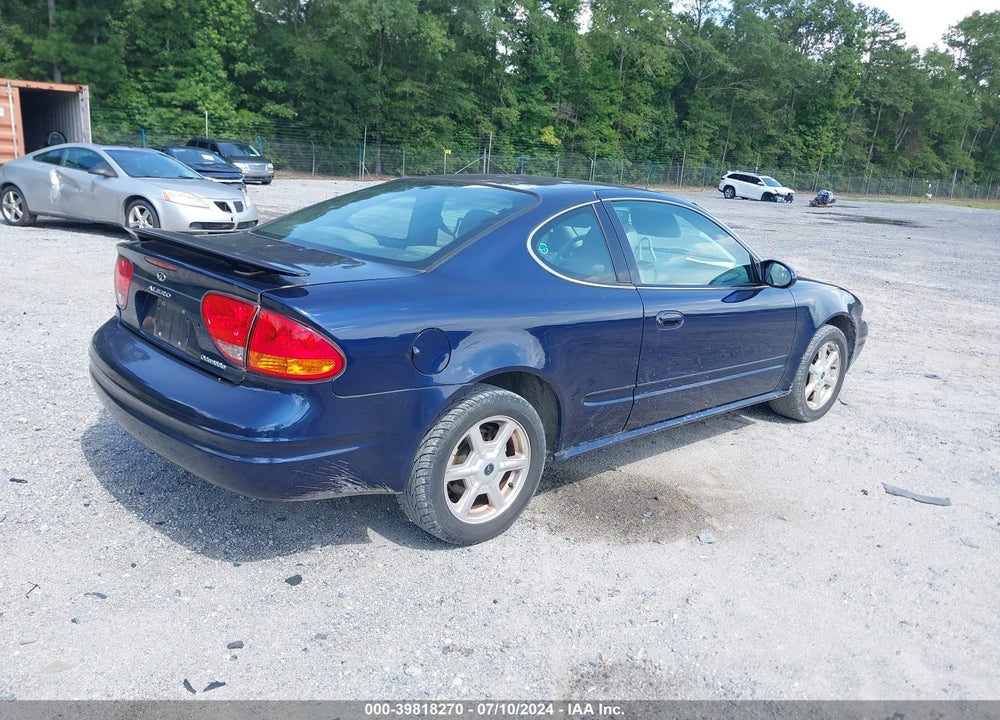 2001 OLDSMOBILE ALERO GLS VIN: 1G3NF12E01C208253