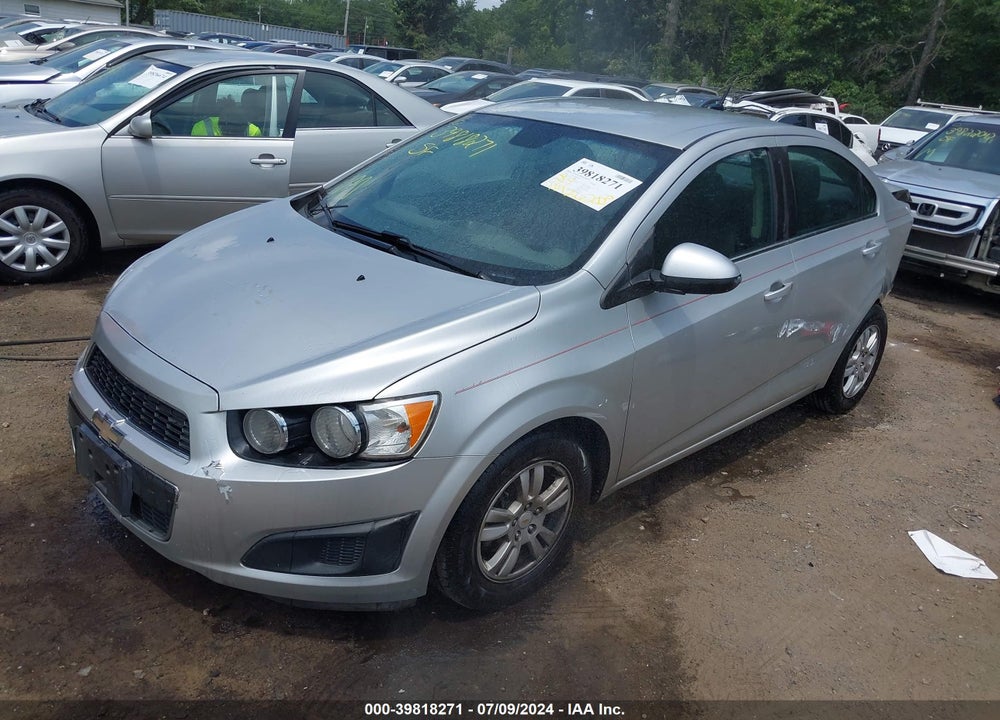 2012 CHEVROLET SONIC 2LT VIN: 1G1JC5SH5C4105652