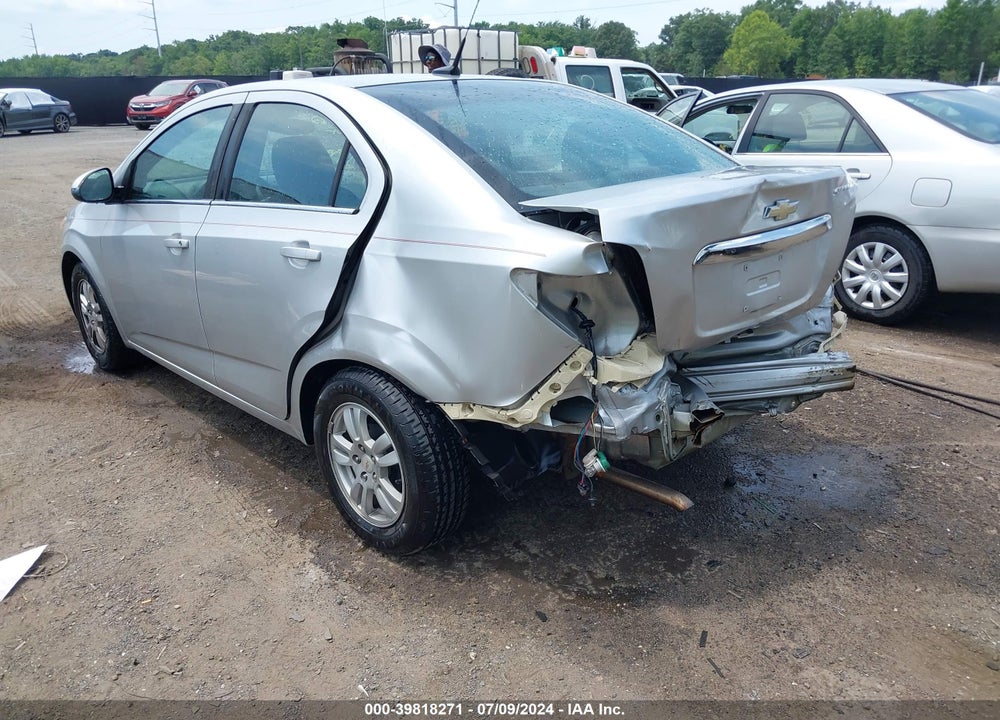 2012 CHEVROLET SONIC 2LT VIN: 1G1JC5SH5C4105652