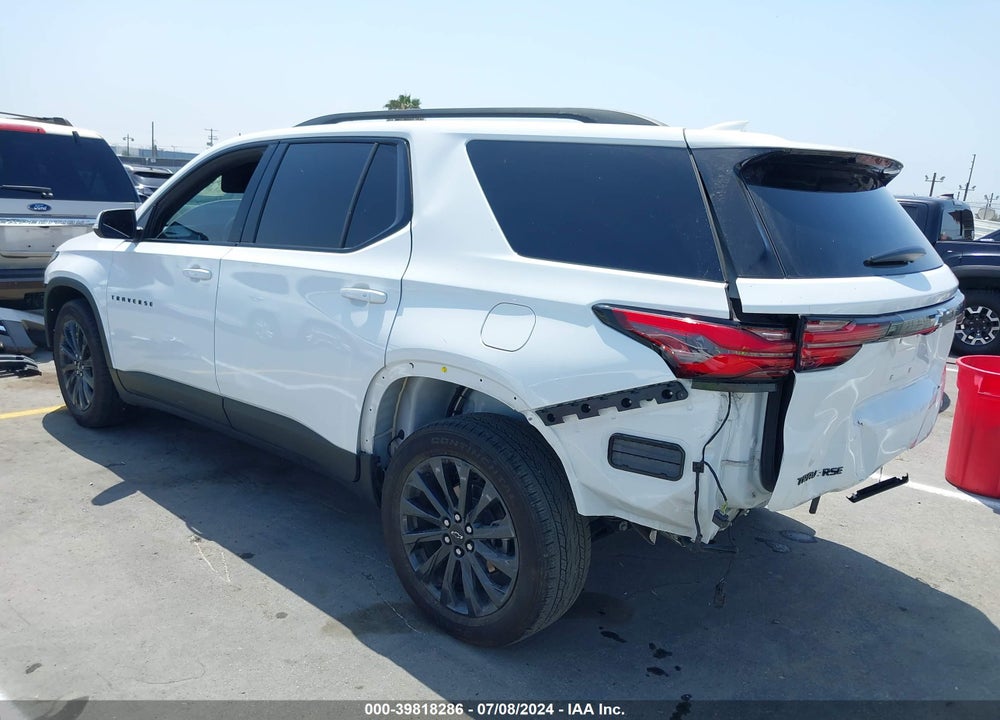2022 CHEVROLET TRAVERSE FWD RS VIN: 1GNERJKW4NJ175346