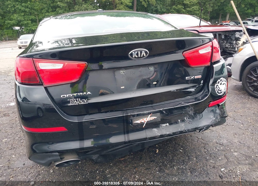 2015 KIA OPTIMA EX VIN: 5XXGN4A75FG444906