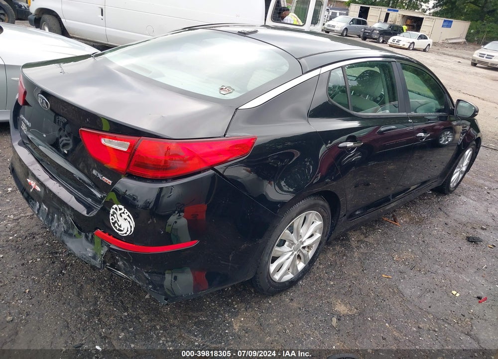 2015 KIA OPTIMA EX VIN: 5XXGN4A75FG444906