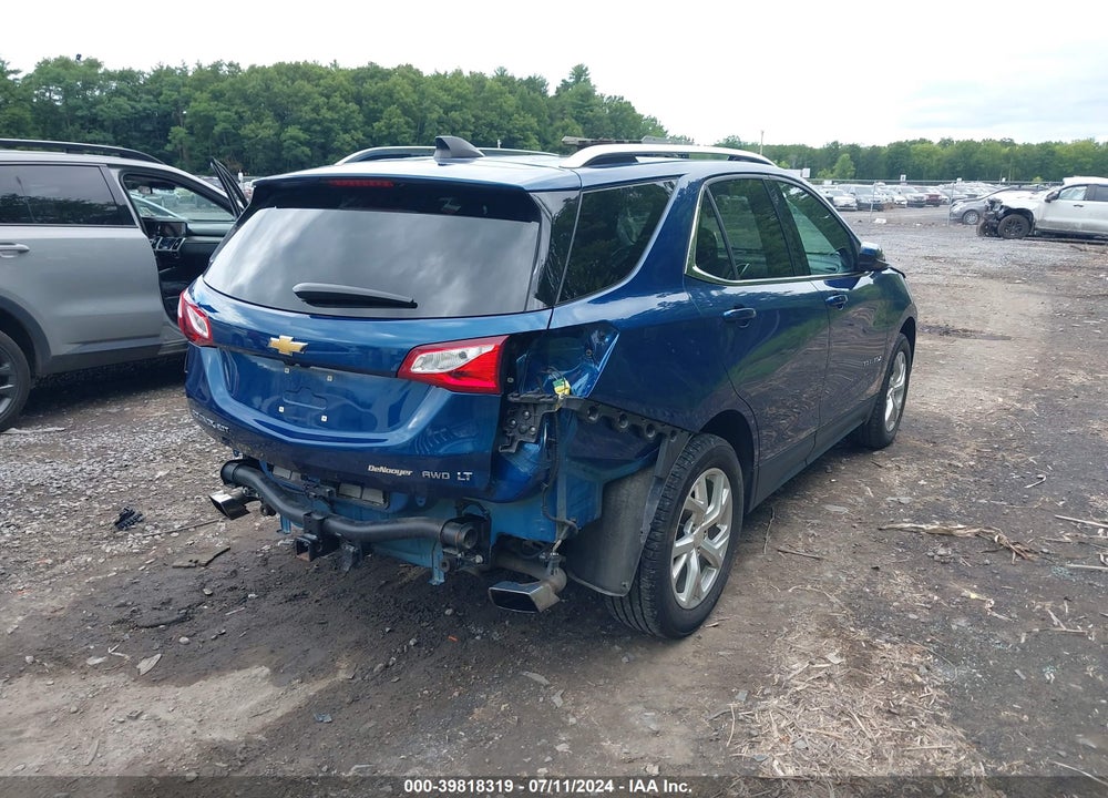 2020 CHEVROLET EQUINOX AWD LT 2.0L TURBO VIN: 3GNAXVEX3LL257106