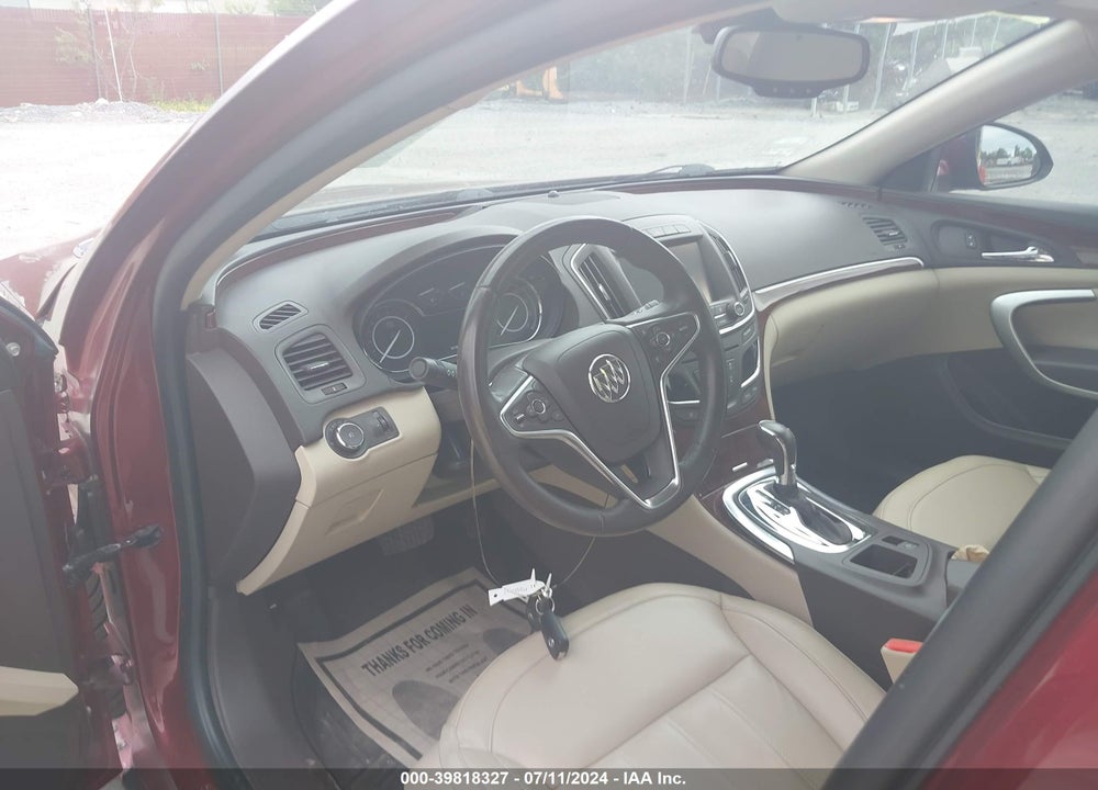 2017 BUICK REGAL TURBO VIN: 2G4GM5EX5H9108570