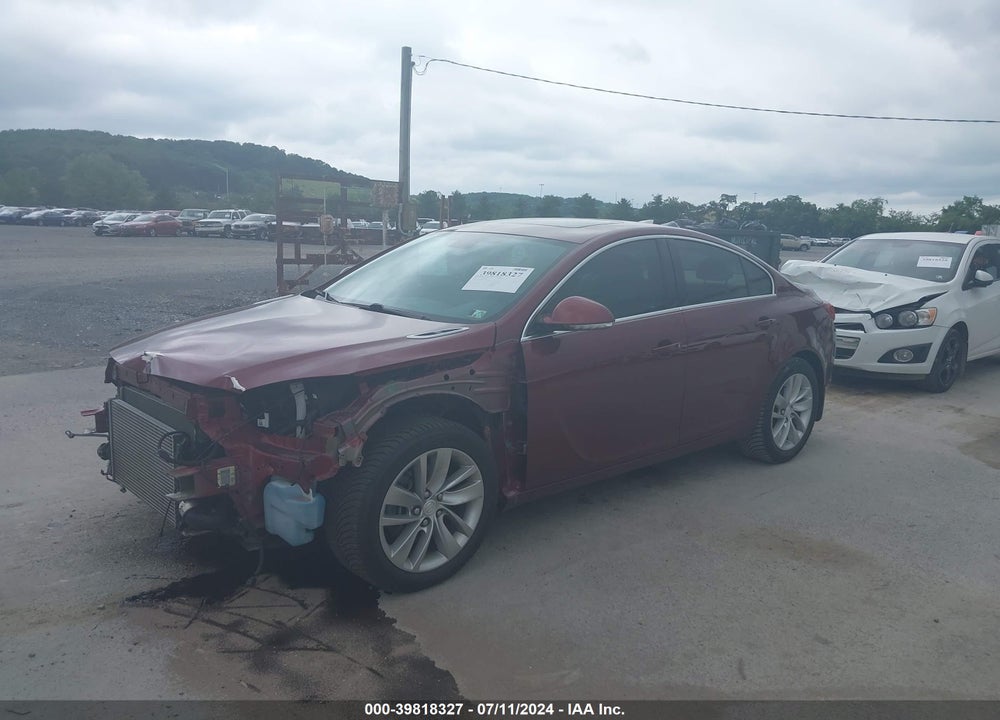2017 BUICK REGAL TURBO VIN: 2G4GM5EX5H9108570