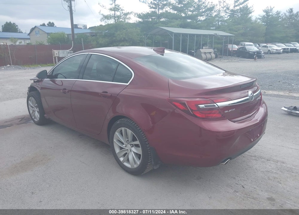 2017 BUICK REGAL TURBO VIN: 2G4GM5EX5H9108570