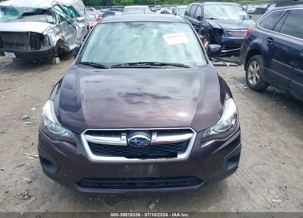 2012 SUBARU IMPREZA 2.0I PREMIUM VIN: JF1GJAD62CH004594