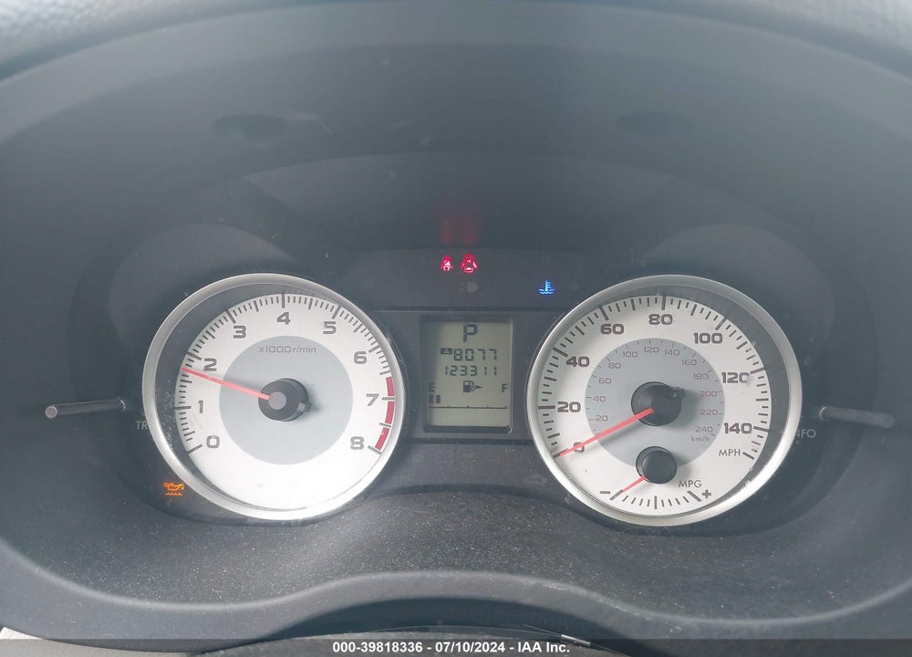2012 SUBARU IMPREZA 2.0I PREMIUM VIN: JF1GJAD62CH004594