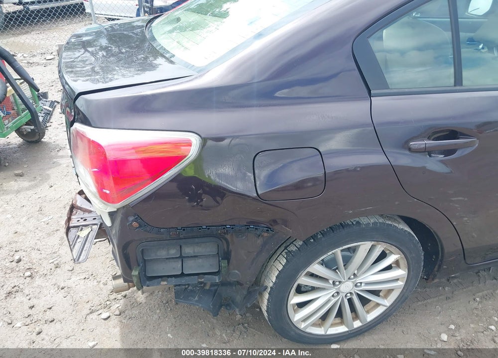 2012 SUBARU IMPREZA 2.0I PREMIUM VIN: JF1GJAD62CH004594