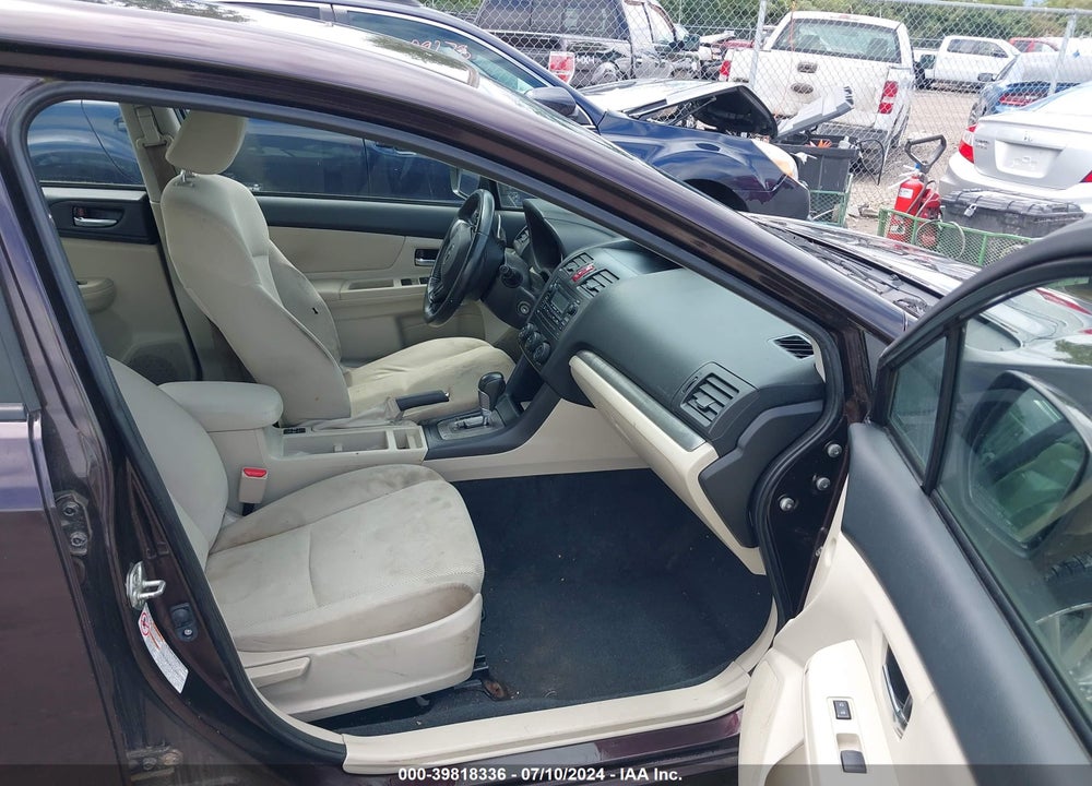 2012 SUBARU IMPREZA 2.0I PREMIUM VIN: JF1GJAD62CH004594
