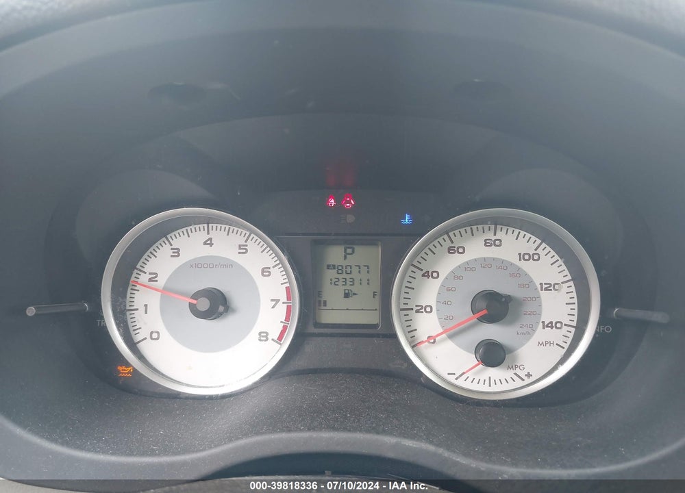 2012 SUBARU IMPREZA 2.0I PREMIUM VIN: JF1GJAD62CH004594