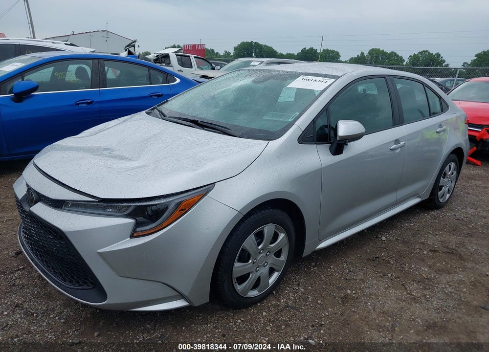 2022 TOYOTA COROLLA LE VIN: 5YFEPMAE5NP371817